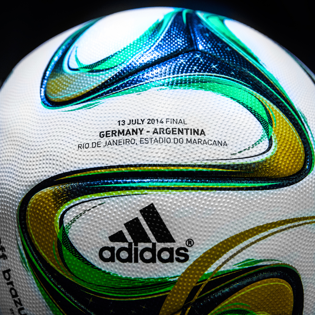 Official Ball of the FIFA World Cup Brazil 2014 Final - Fonts In Use